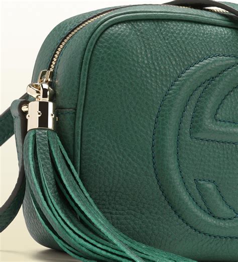 green gucci disco bag|Gucci soho disco discount.